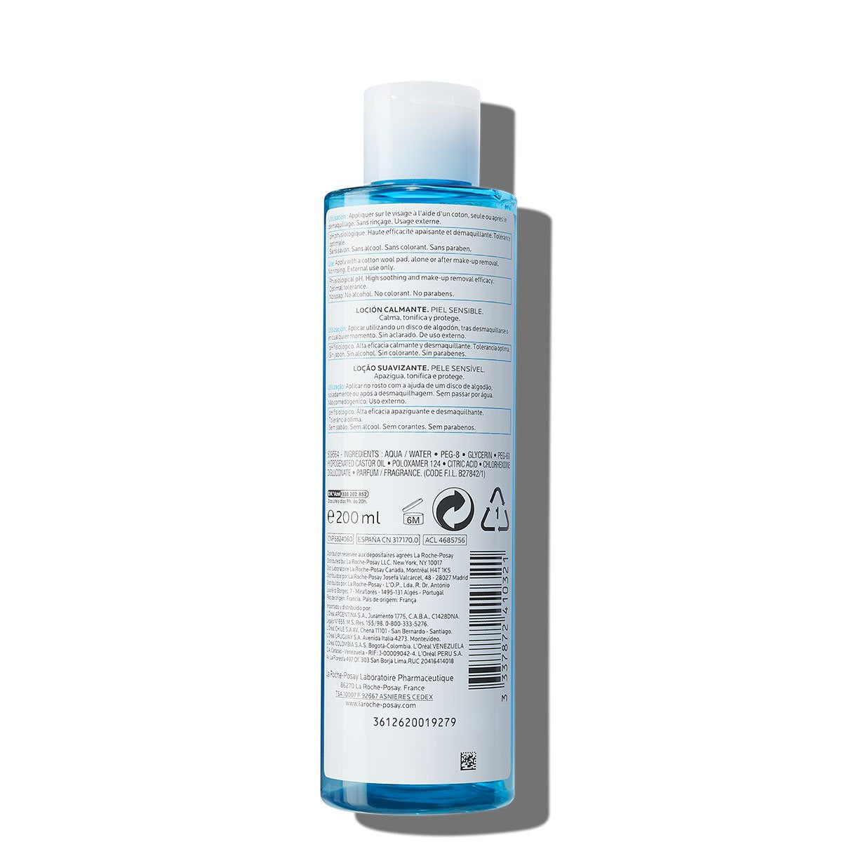 La Roche Posay Face Cleanser Physiological Soothing Lotion 200ml 33378