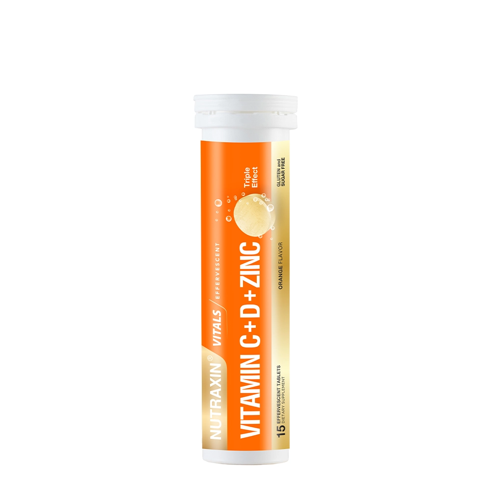 Effervescent Vitamin C-D-Zinc