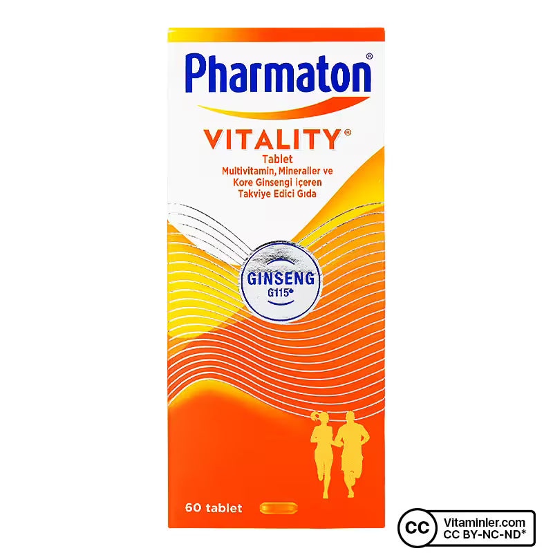 PHARMATON VITALITY KAPSUL 60 kapsül