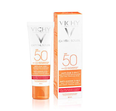 Yüksek Korumalı Yaşlanma Karşıtı Güneş Yüz Bakım Kremi - SPF 50 (UVA+UVB)