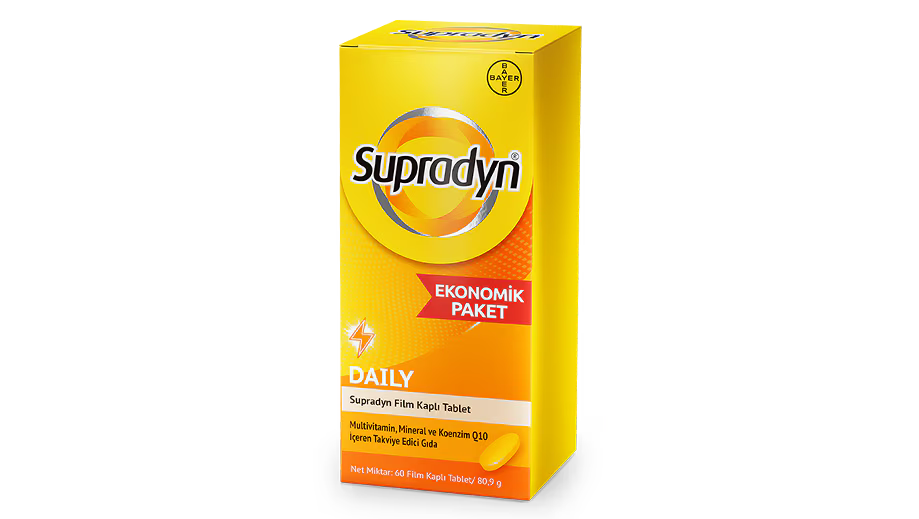 Supradyn® Daily 60 Film Kaplı Tablet