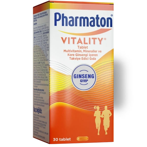 PHARMATON VITALITY KAPSUL 30 kapsül